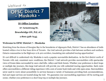 Tablet Screenshot of ofscdistrict7.com